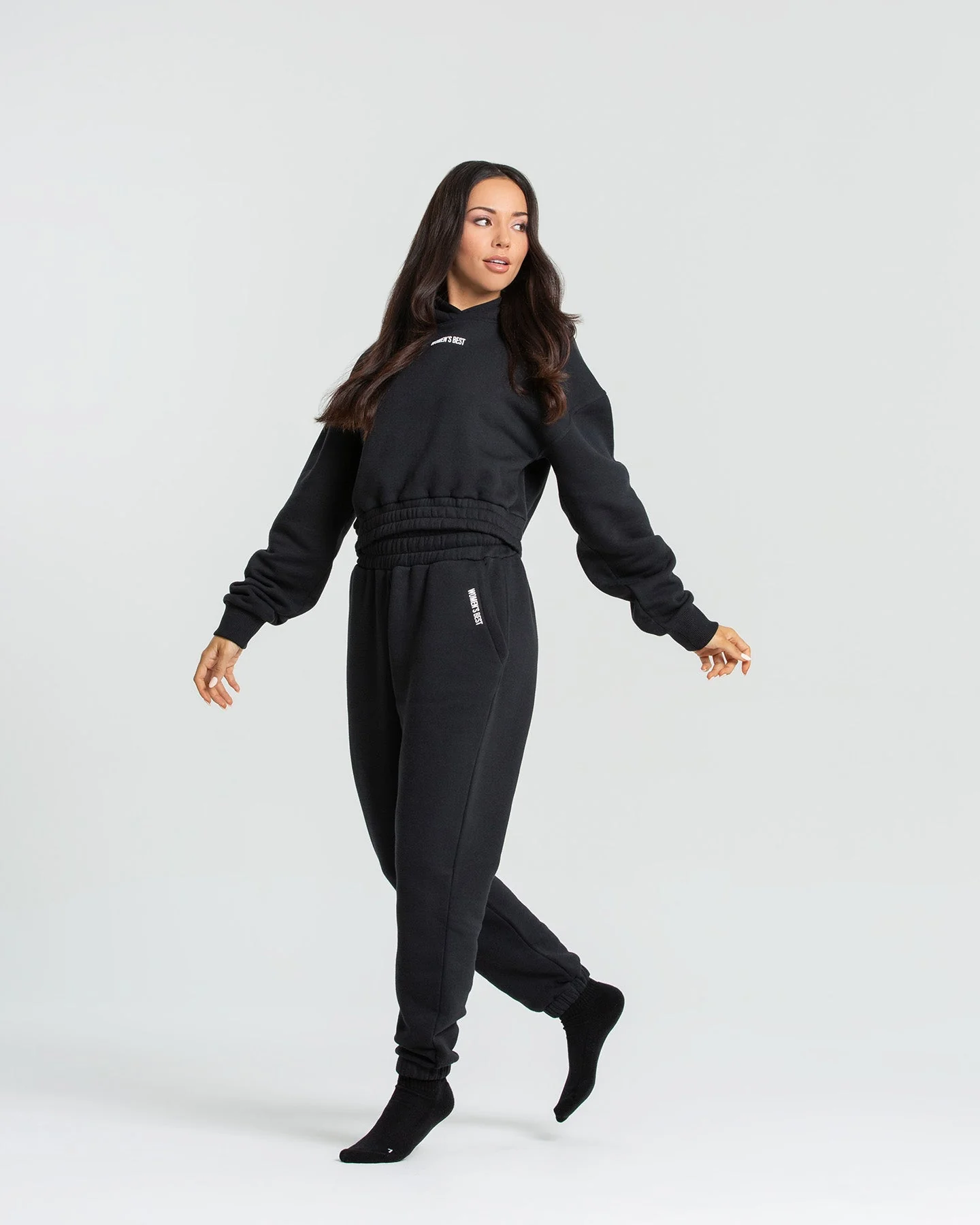 Comfort Oversized Joggers | Black - Image 4